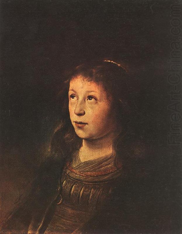 Portrait of a Girl dh, LIEVENS, Jan